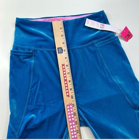 Lilly Pulitzer UPF 50+ Luxletic Weekender High Rise Legging Teal Small - Picture 9 of 12